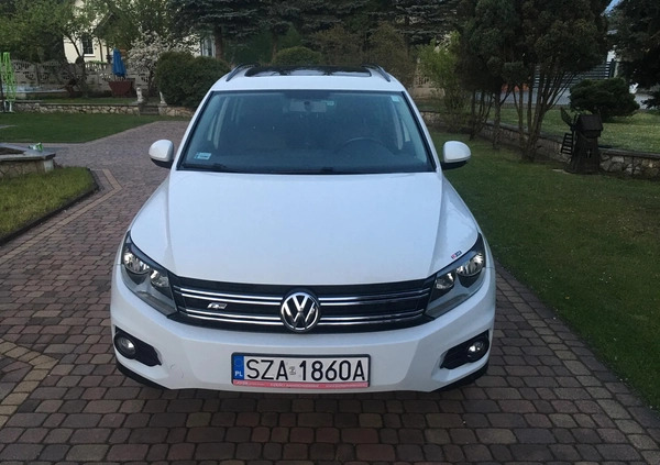 Volkswagen Tiguan cena 60900 przebieg: 109000, rok produkcji 2015 z Zawiercie małe 326